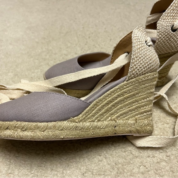 Soludos, Grey, Classic 3.5" Wedge - Picture 3 of 6